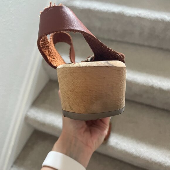 ANJA clog with peep-toe front - Picture 4 of 9